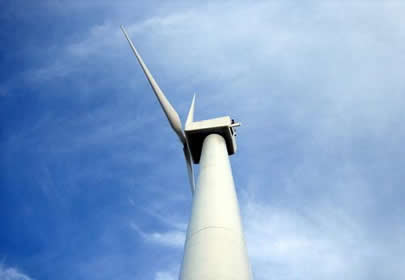 Wind Turbine and Sky